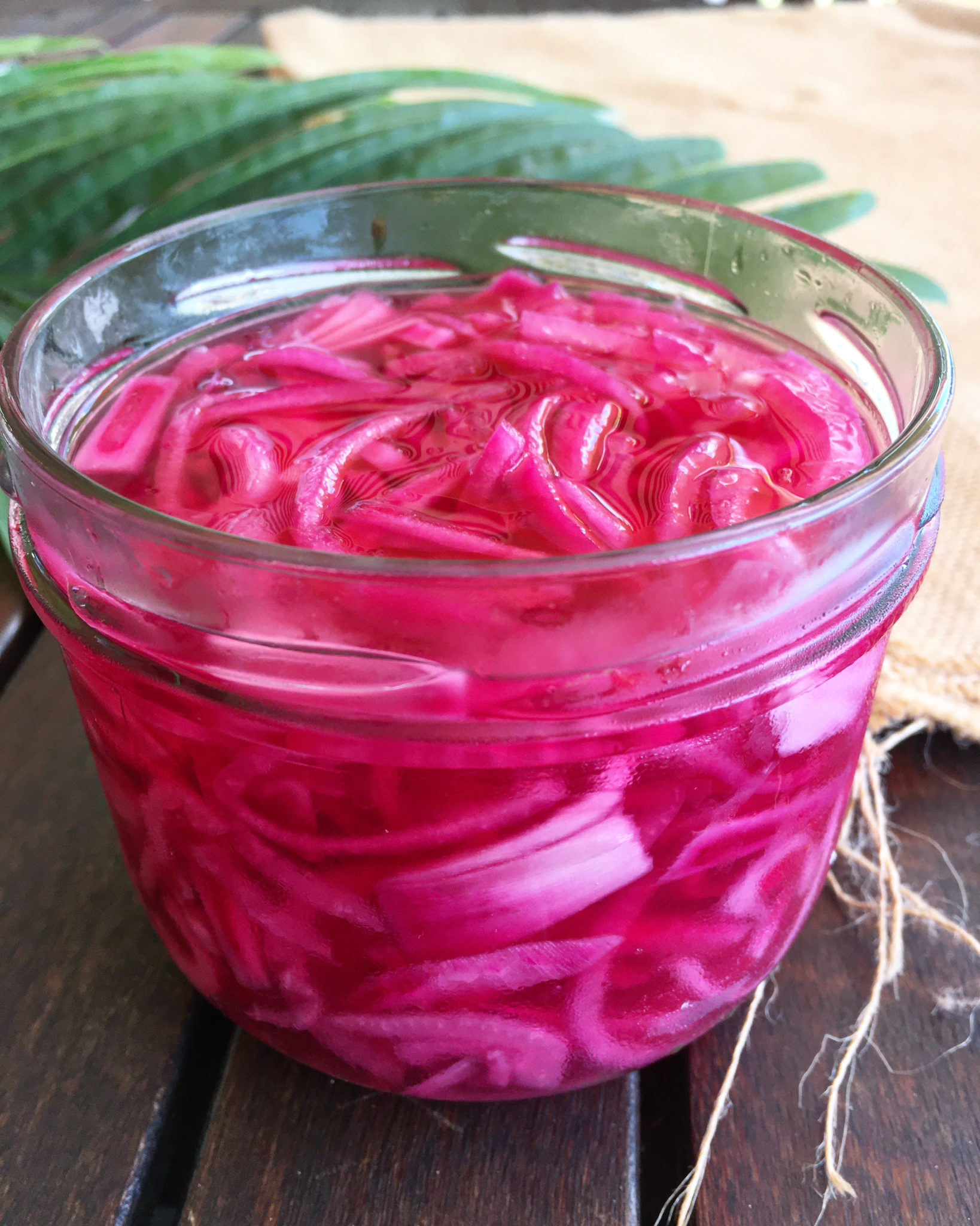 Pickles d'oignons rouges La Cuisine de AEZ